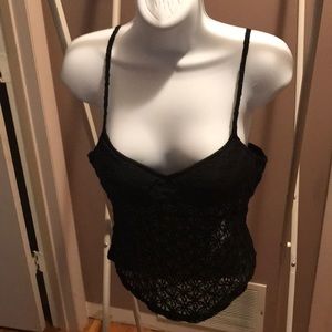 Energie Black Lace Camisole size L